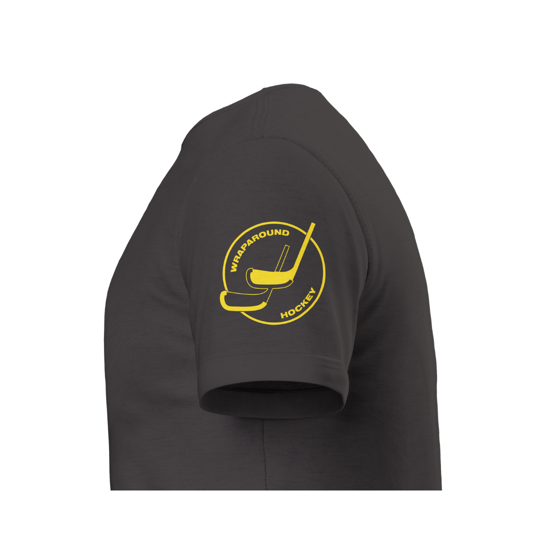 Hockey Never Stops Premium Unisex Crewneck T-shirt