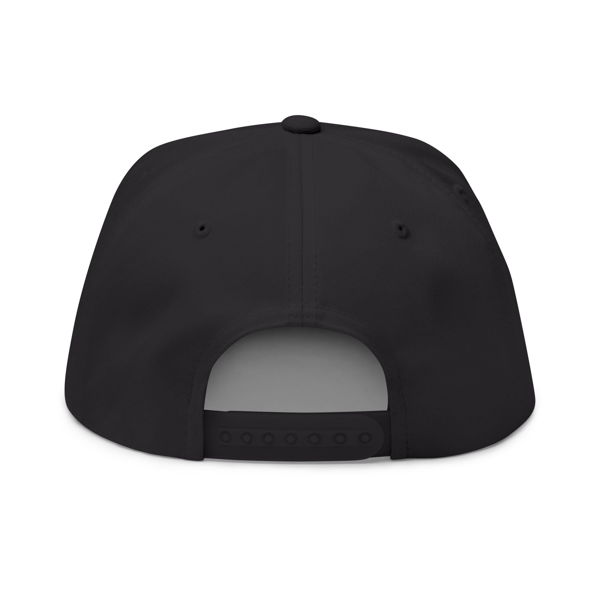 Puckaround Wordmark Flat-Brim Snapback