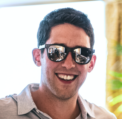 Goalie Sunglasses - White