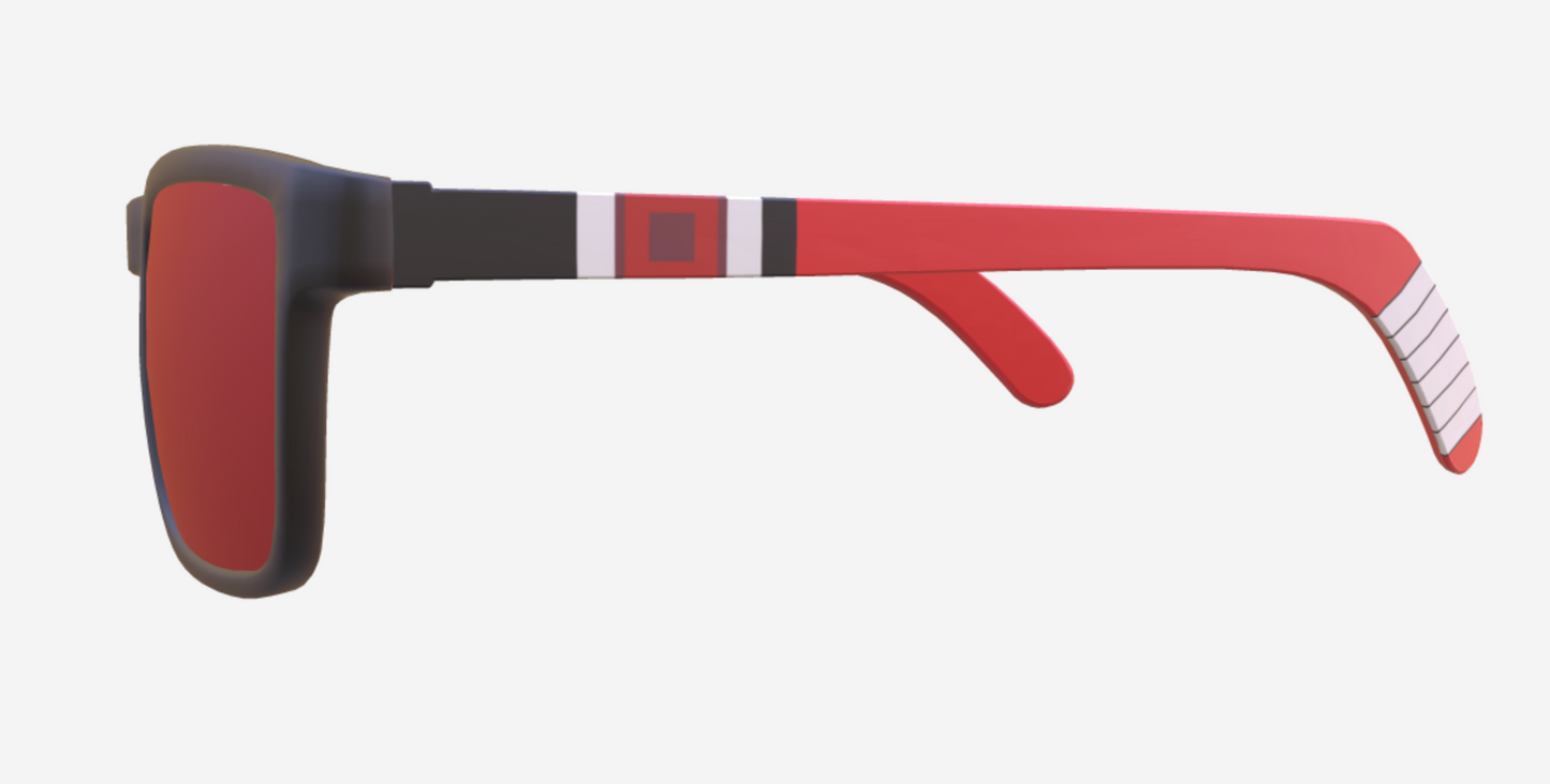 Carolina Hockey Sunglasses