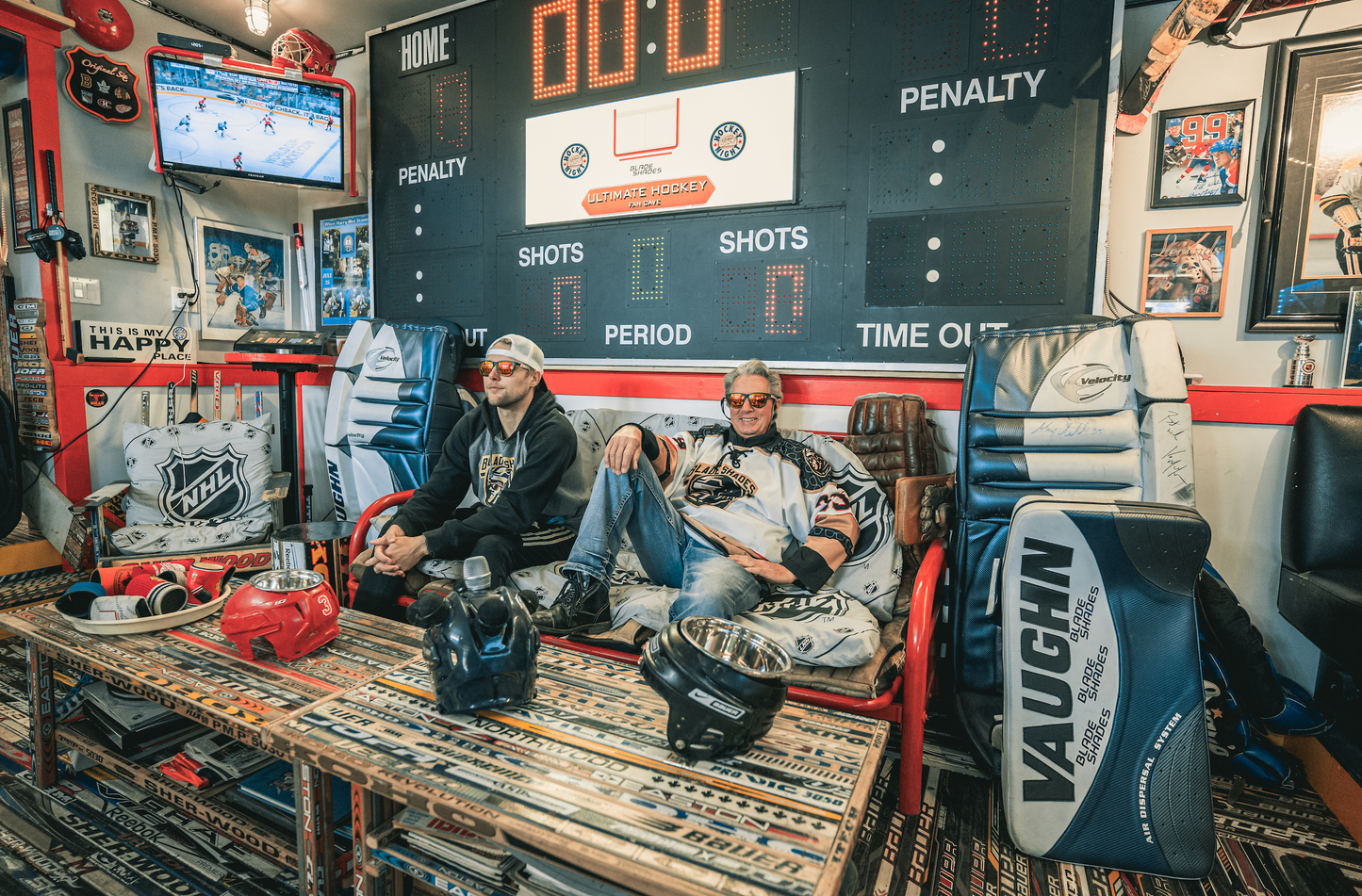Ultimate Hockey Fan Cave Sunglasses