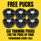 PUCKAROUND SECRET SALE – BUY 4 GET 2 FREE