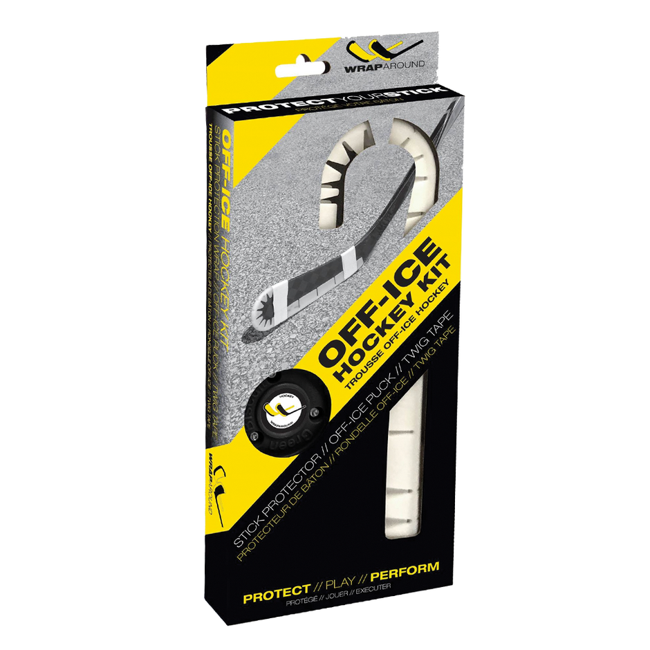 Hockey Wraparound Hockey Stick Protector and OffIce Training Tool